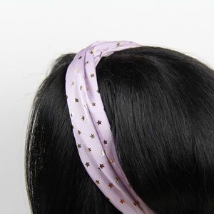 Accessories - Purple with Gold Stars Headband Accessories - Purple with Gold Stars Headband